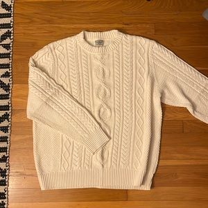 L.L. Bean Fisherman Sweater